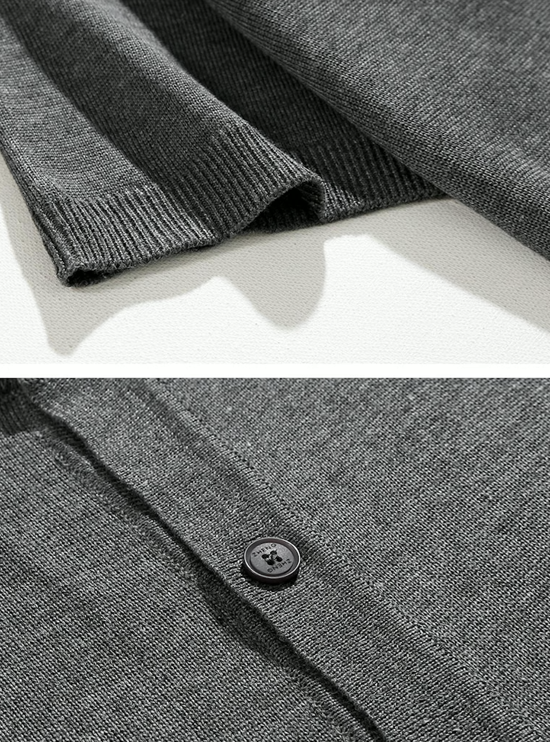 ライトニット 半袖カーディガン