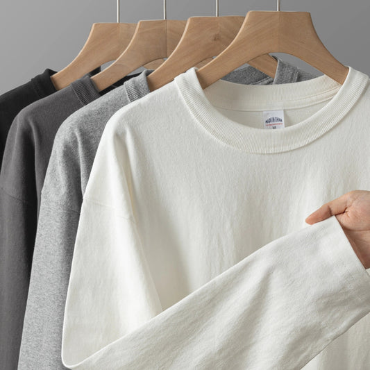 ヘビーウェイト コットンロングスリーブT
