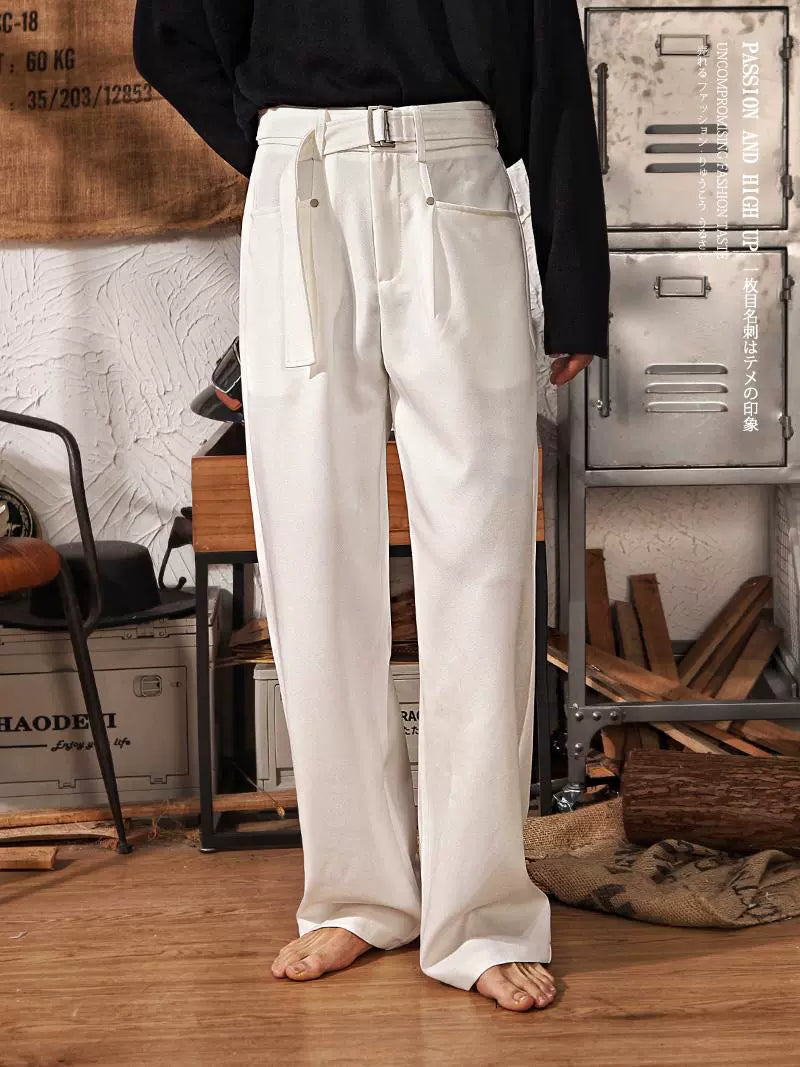 ミッドライズ ドレープトラウザー