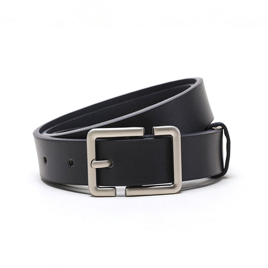 ミニマルレザー ナローウエストベルト