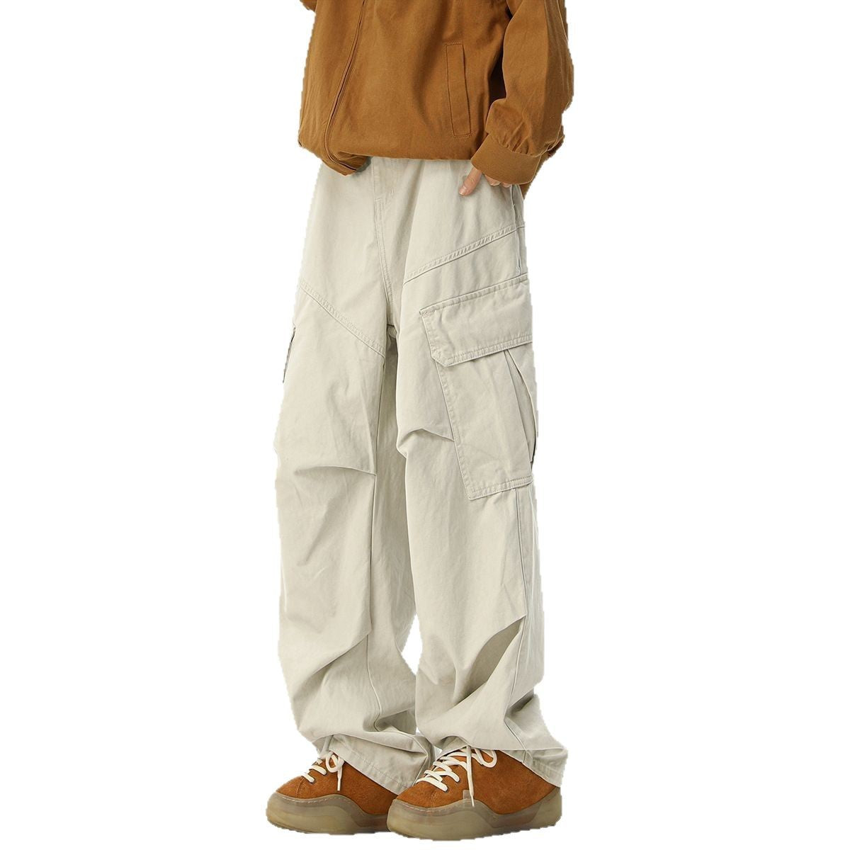 3Dタック ワイドカーゴパンツ