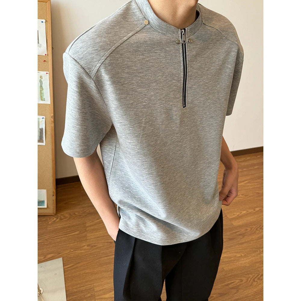 ミニマムメタル ハーフジップ