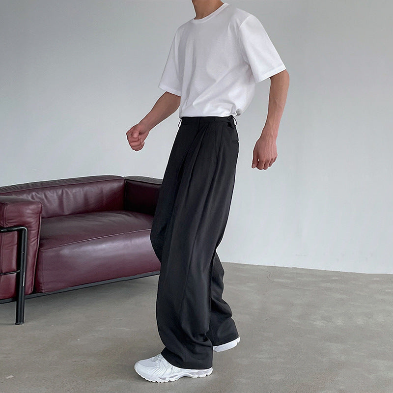 リラックステーパード フルレングスパンツ