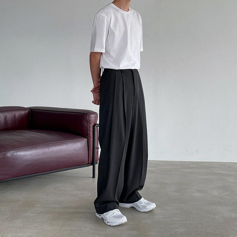 リラックステーパード フルレングスパンツ
