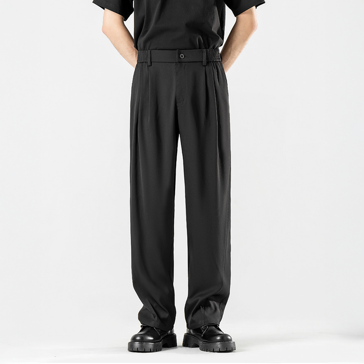 ドレープワイド スラックス