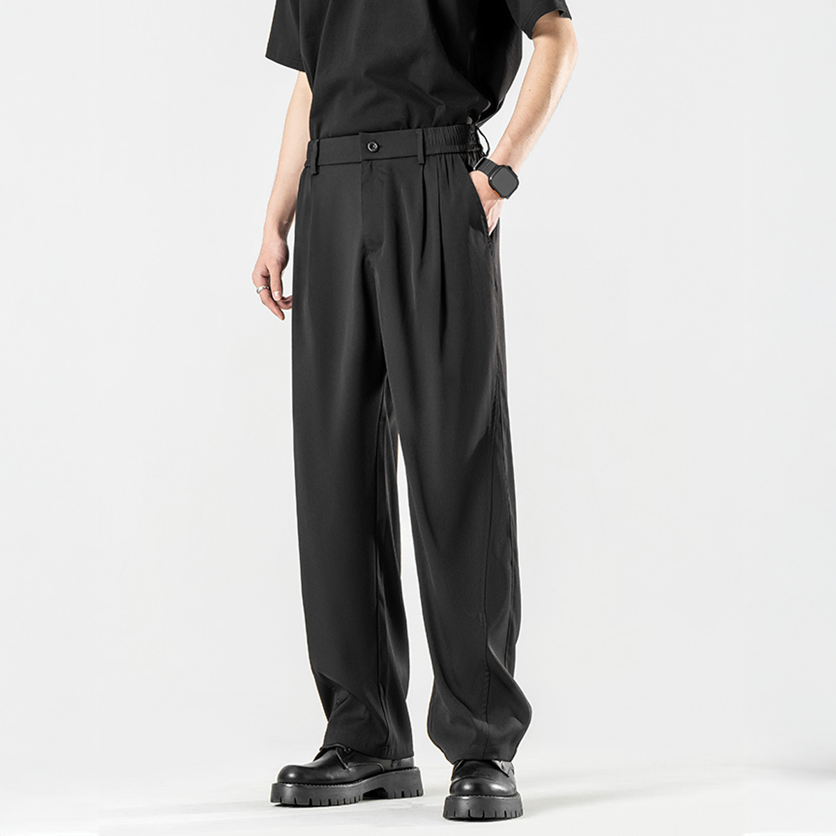 ドレープワイド スラックス