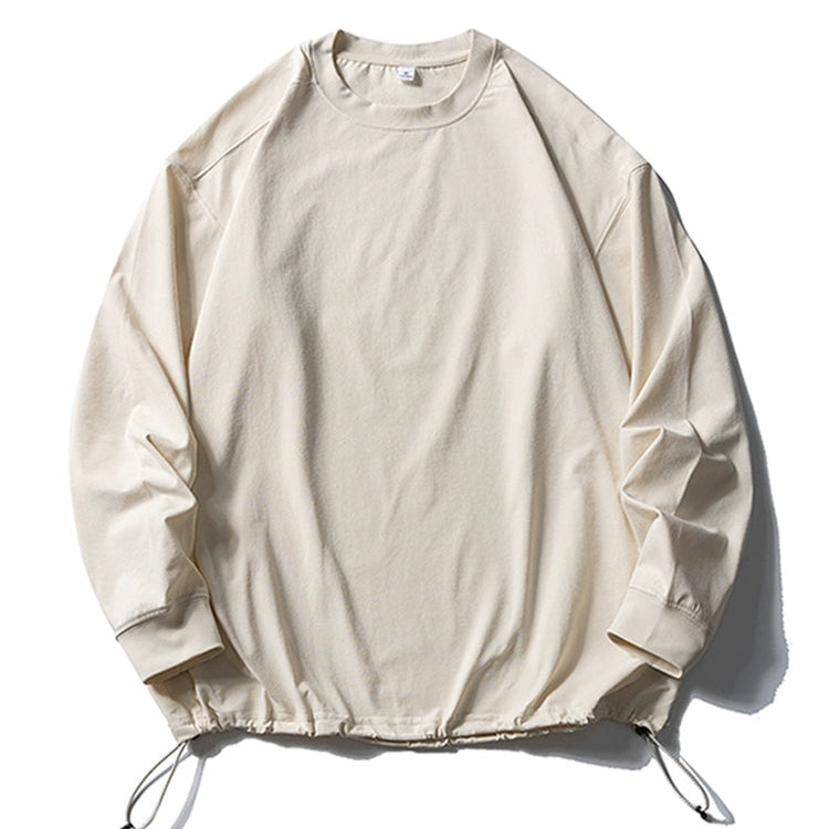 ドローコードヘム ロングスリーブT