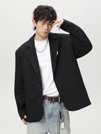 ボクシー2ボタンジャケット