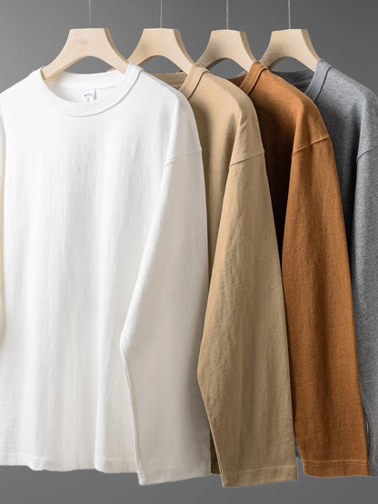 ヘビーウェイト コットンロングスリーブT