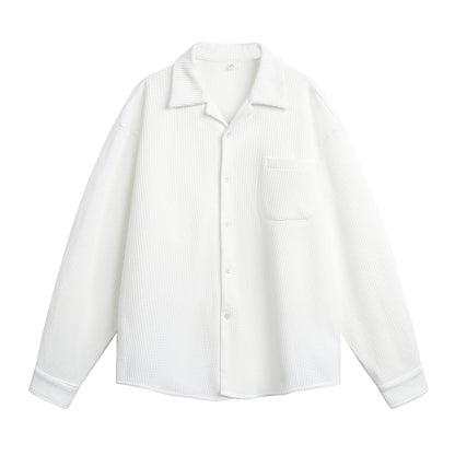 パイルタッチ オープンカラーシャツ