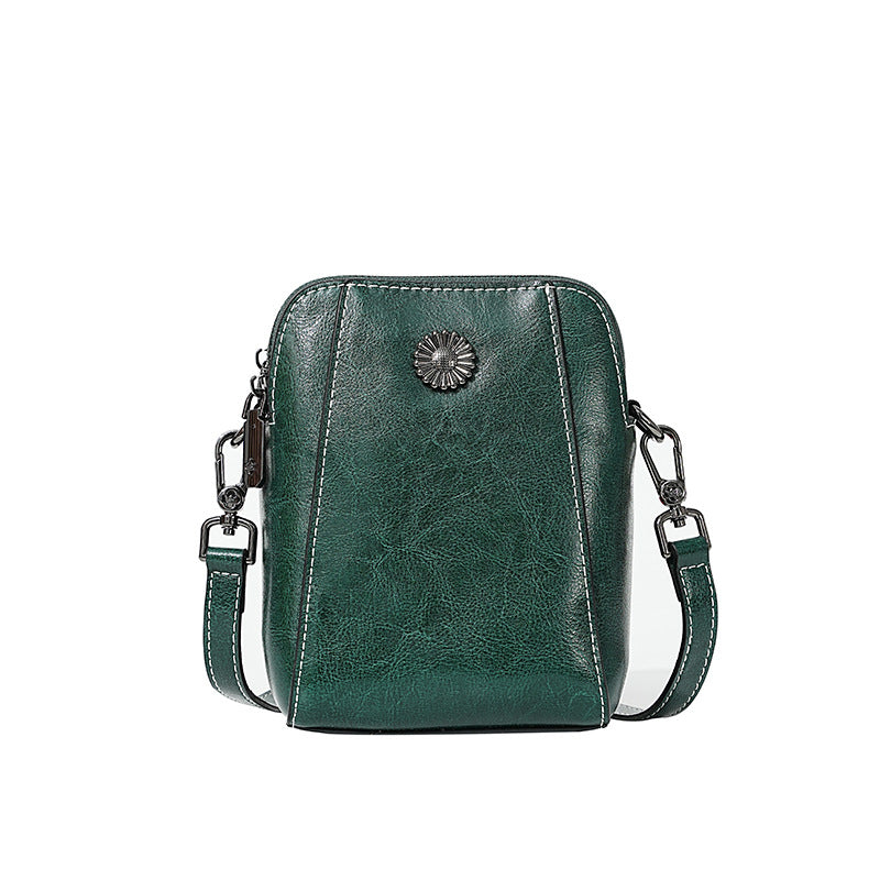 ヴィンテージレザー コンパクトショルダー