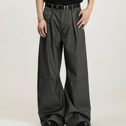 カーブシルエット ワイドパンツ