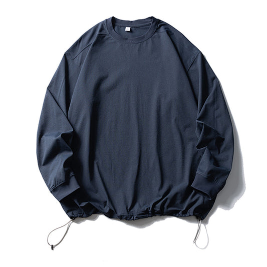 ドローコードヘム ロングスリーブT