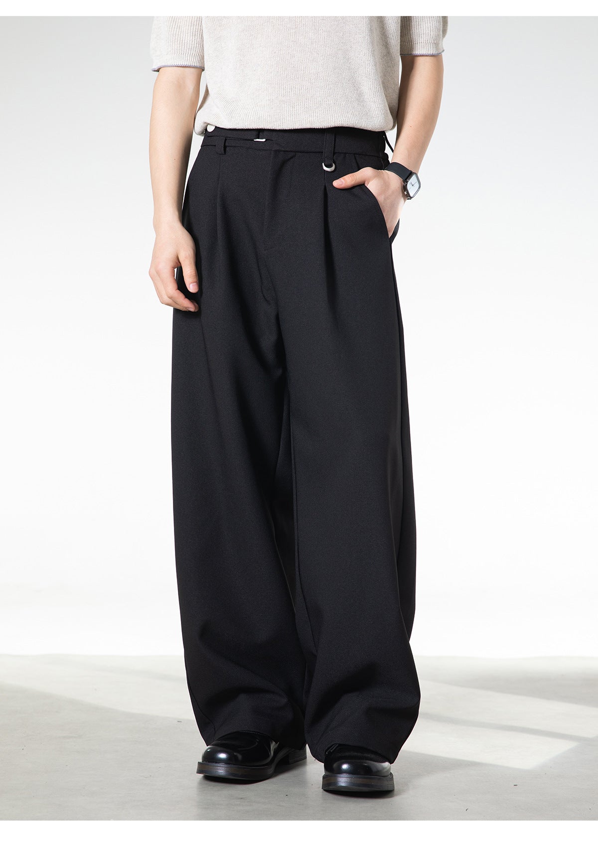 サイドベルト・ワイドタックスラックス