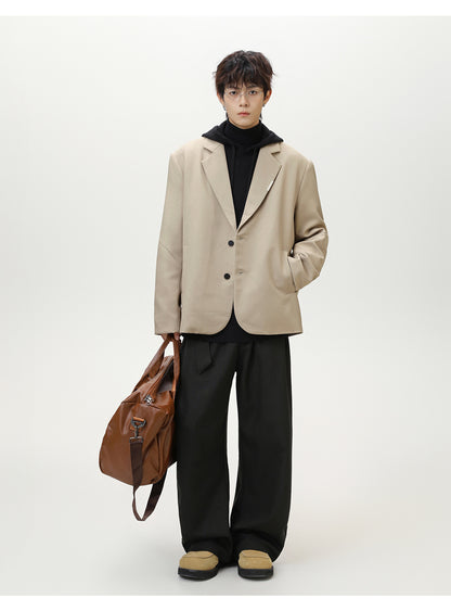 ボクシー2ボタンジャケット