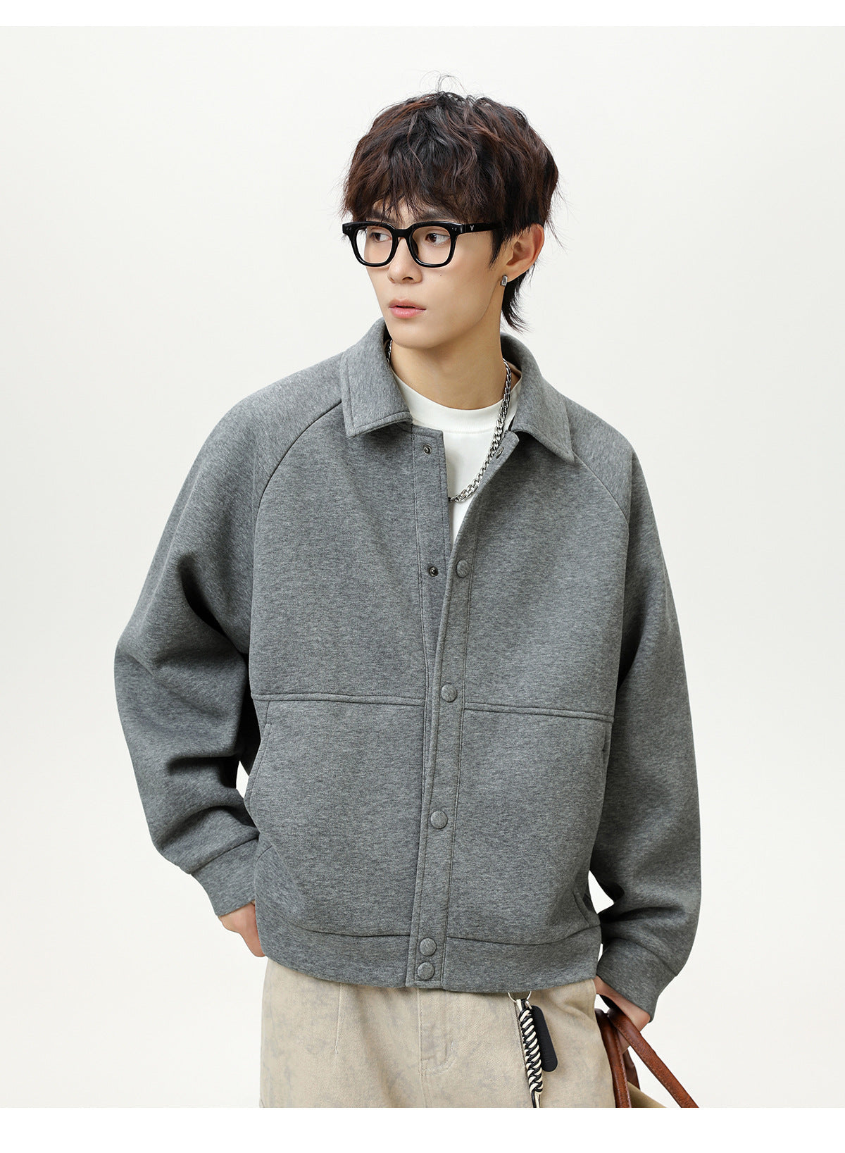 エアレイヤー ラグランショートジャケット