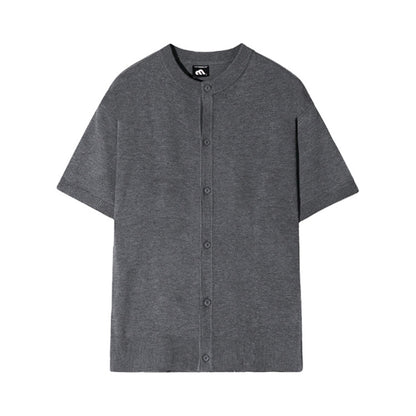 ライトニット 半袖カーディガン