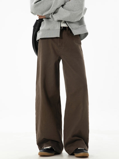 ベーシックストレートパンツ