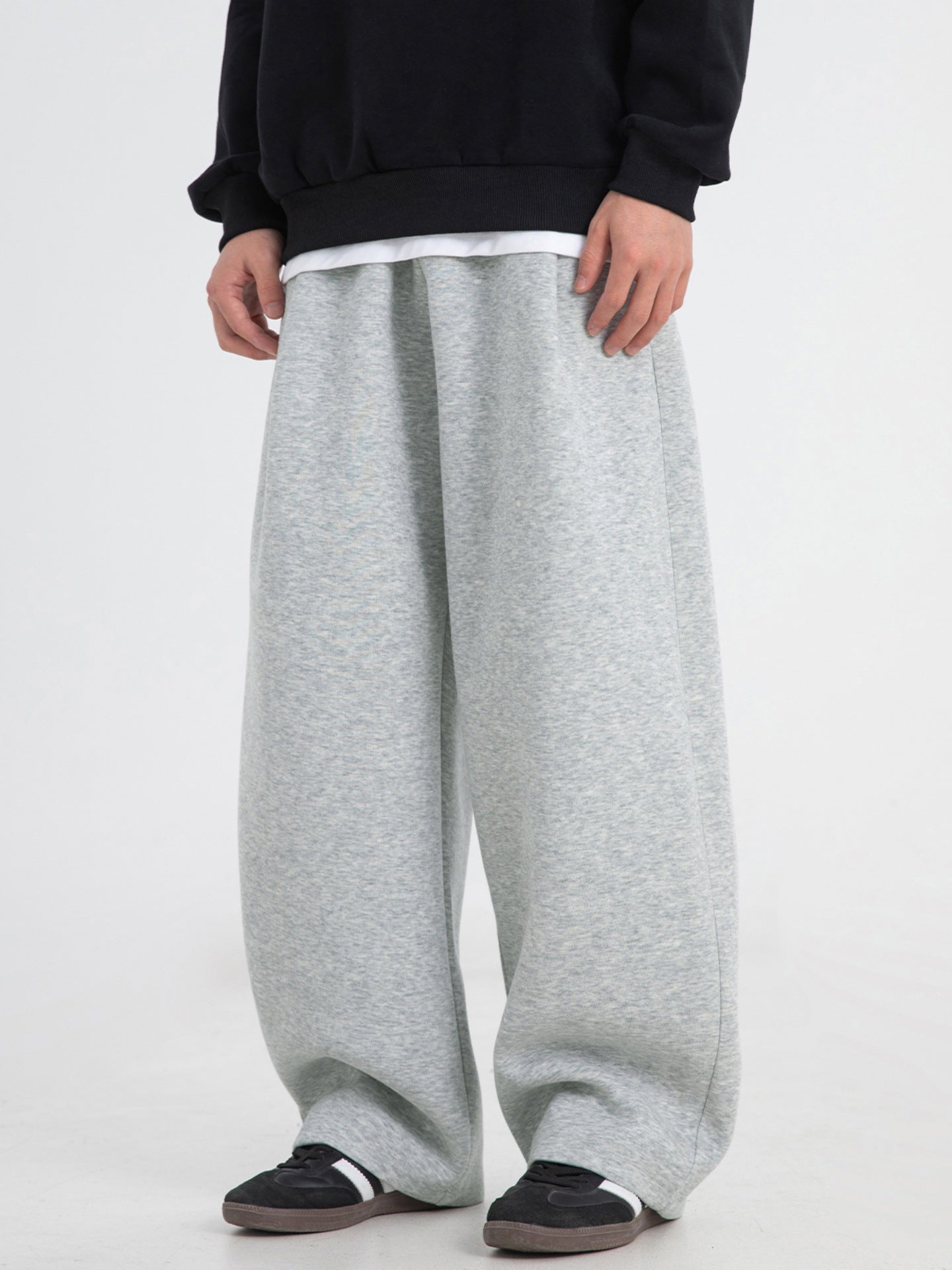 ボリュームレッグ スウェットパンツ