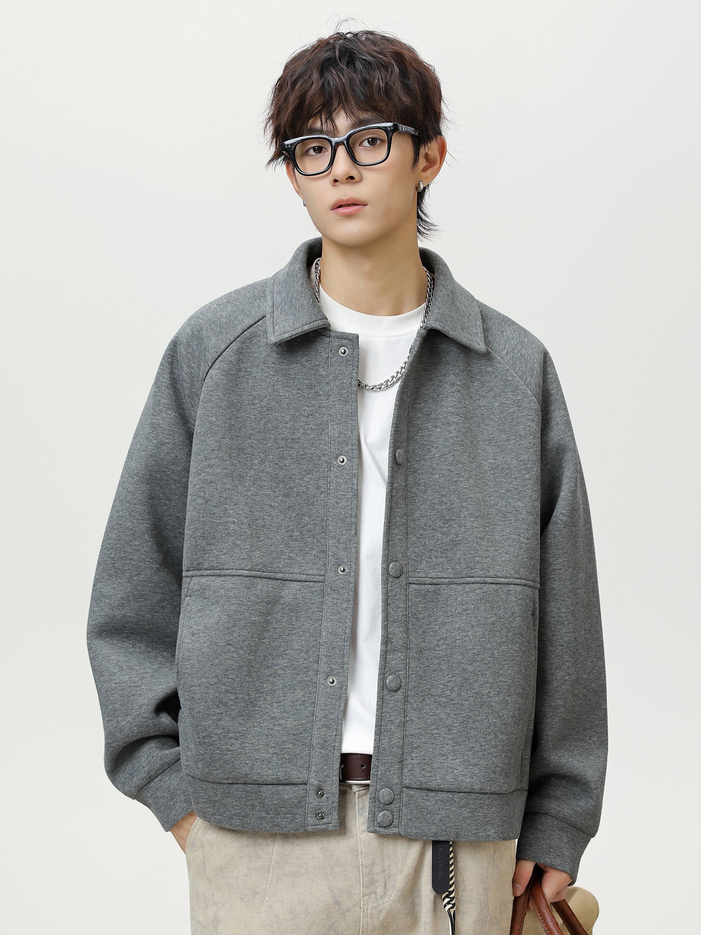 エアレイヤー ラグランショートジャケット