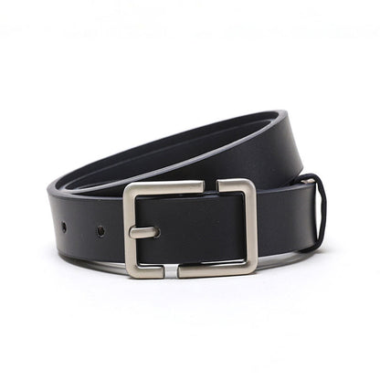 ミニマルレザー ナローウエストベルト