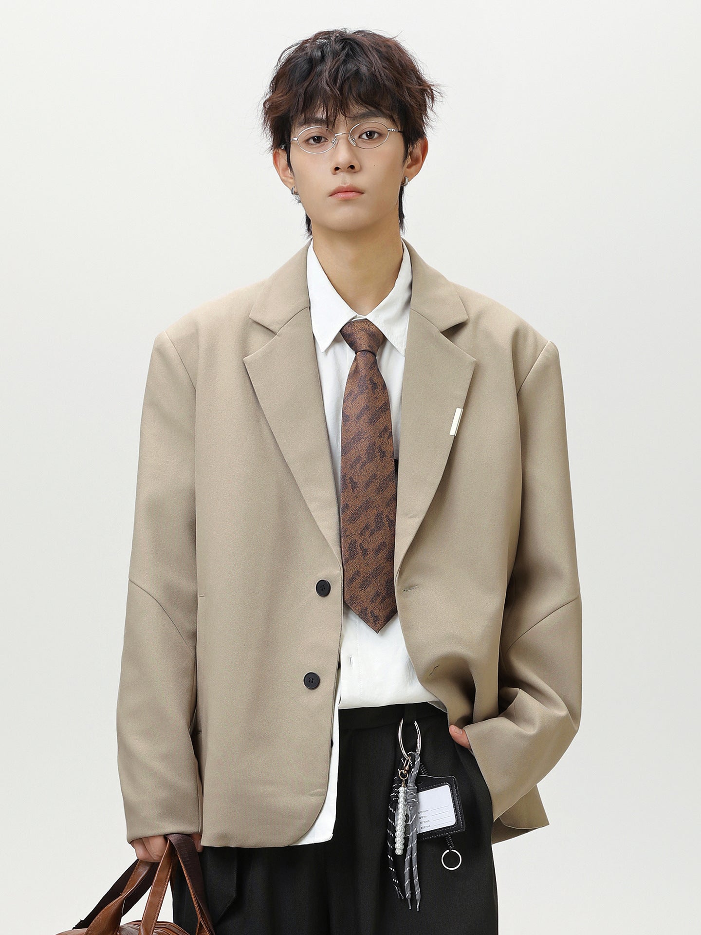 ボクシー2ボタンジャケット