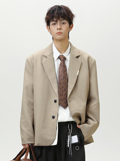 ボクシー2ボタンジャケット