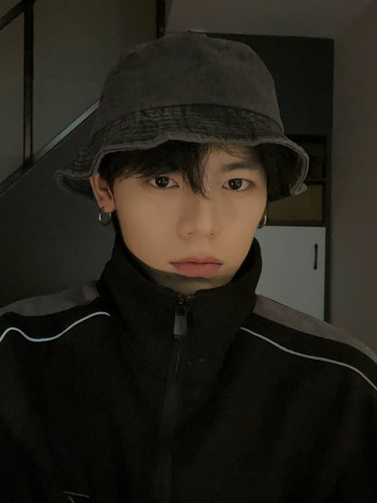 ウォッシュドデニム バケットハット