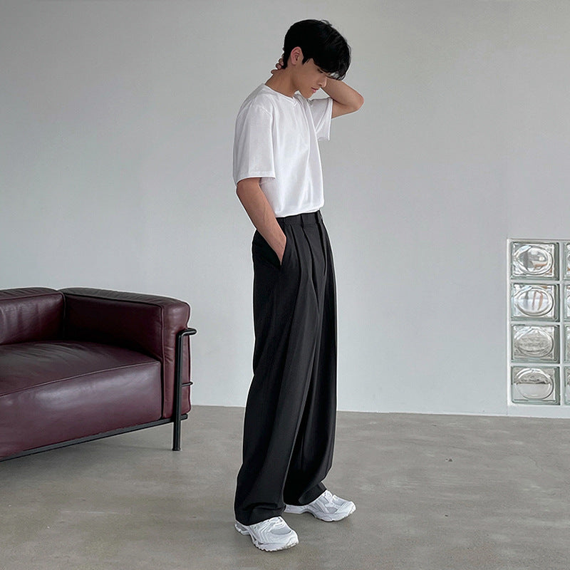 リラックステーパード フルレングスパンツ