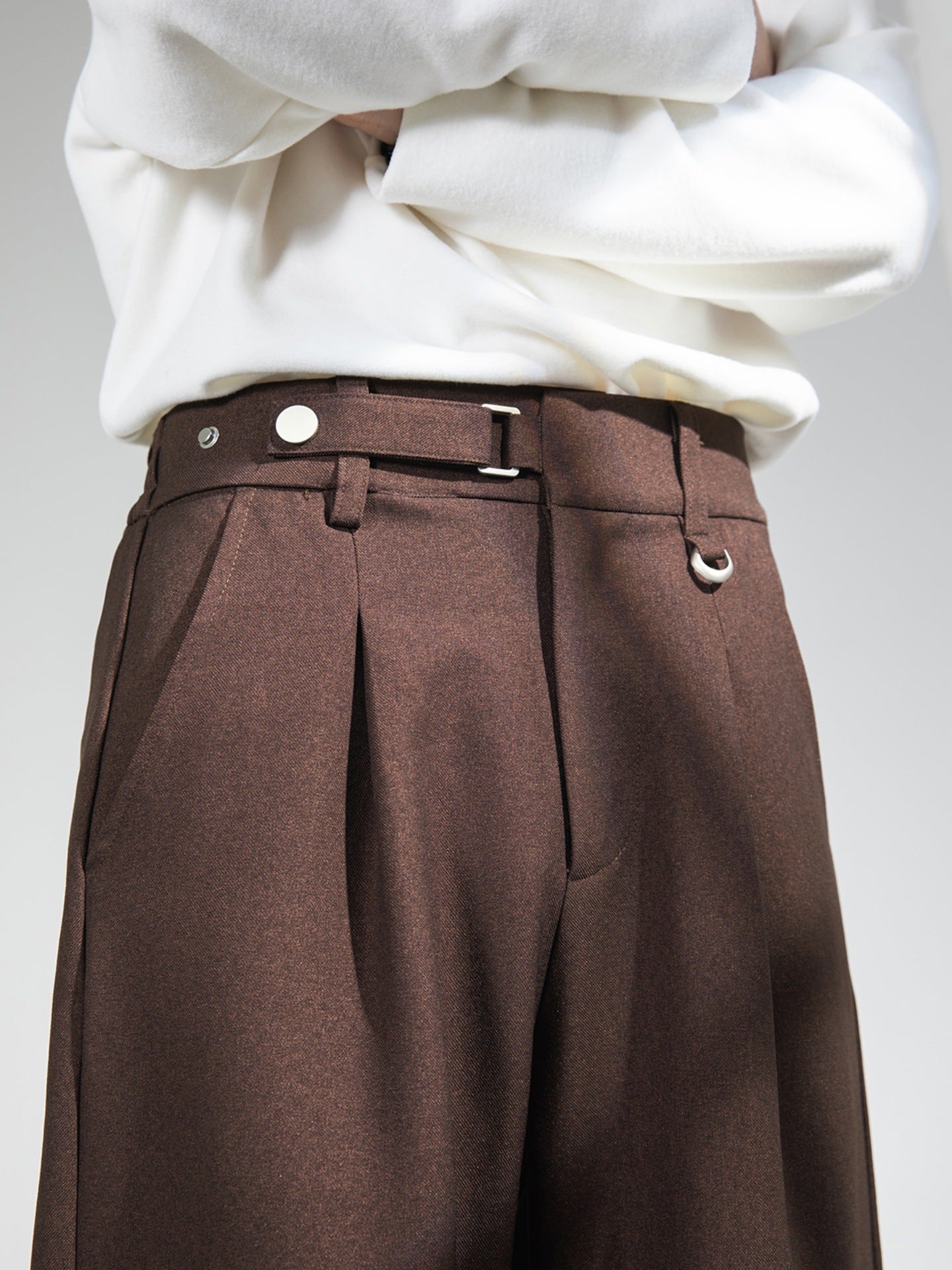 サイドベルト・ワイドタックスラックス