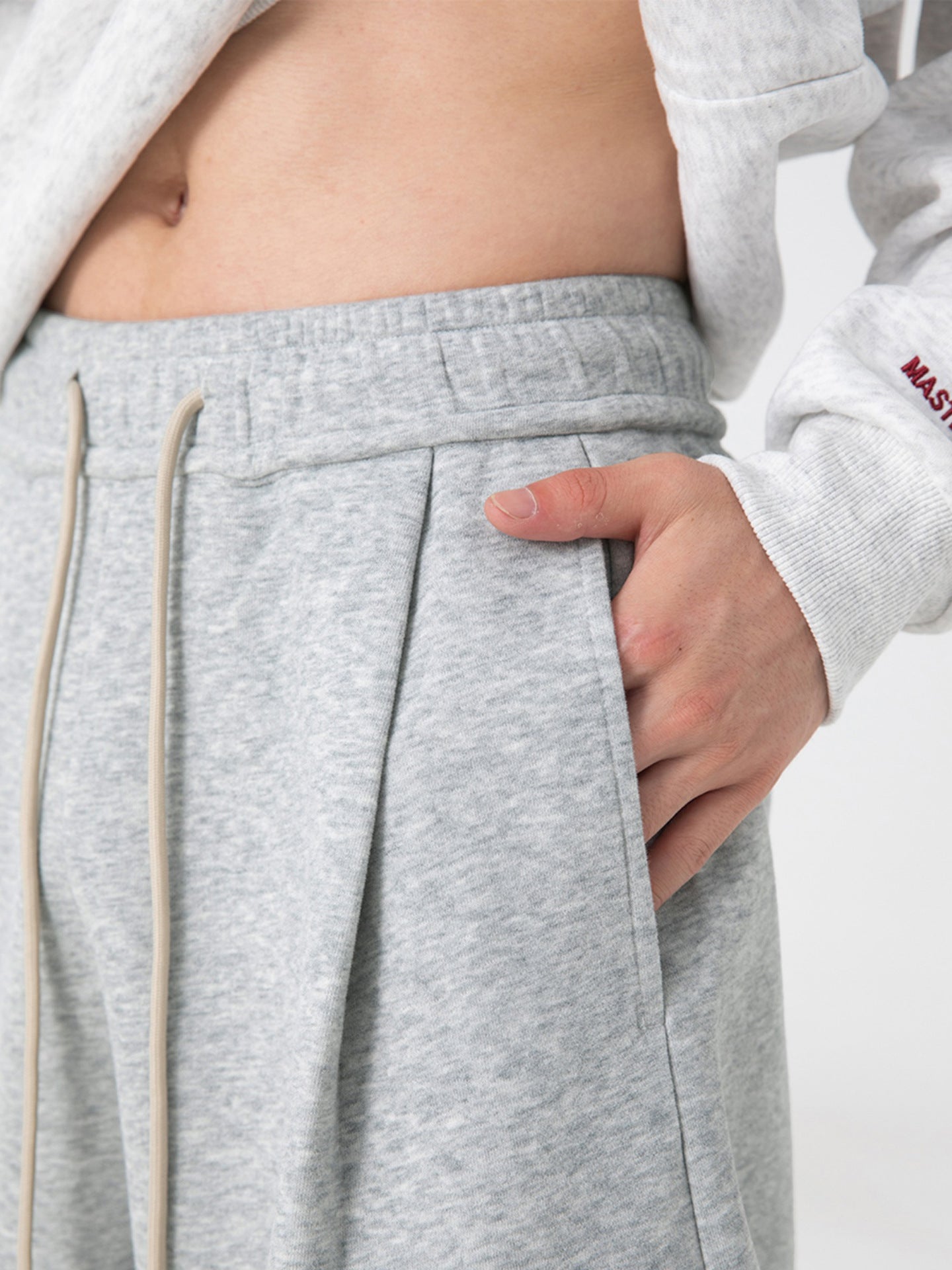 ボリュームレッグ スウェットパンツ