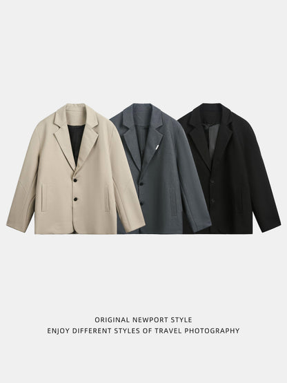 ボクシー2ボタンジャケット