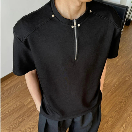 ミニマムメタル ハーフジップ