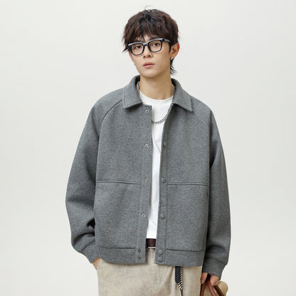 エアレイヤー ラグランショートジャケット