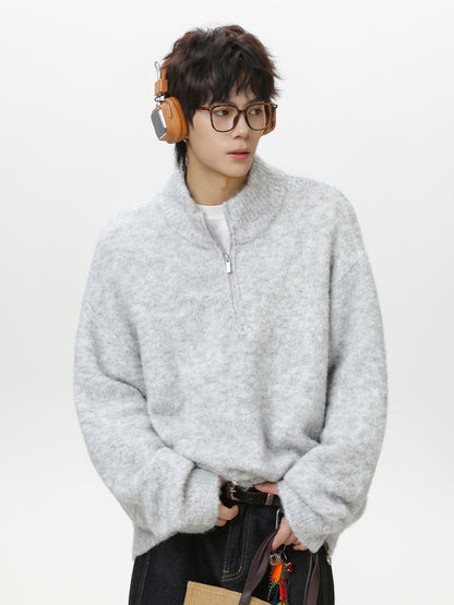 クラウドフリース ハーフジップ