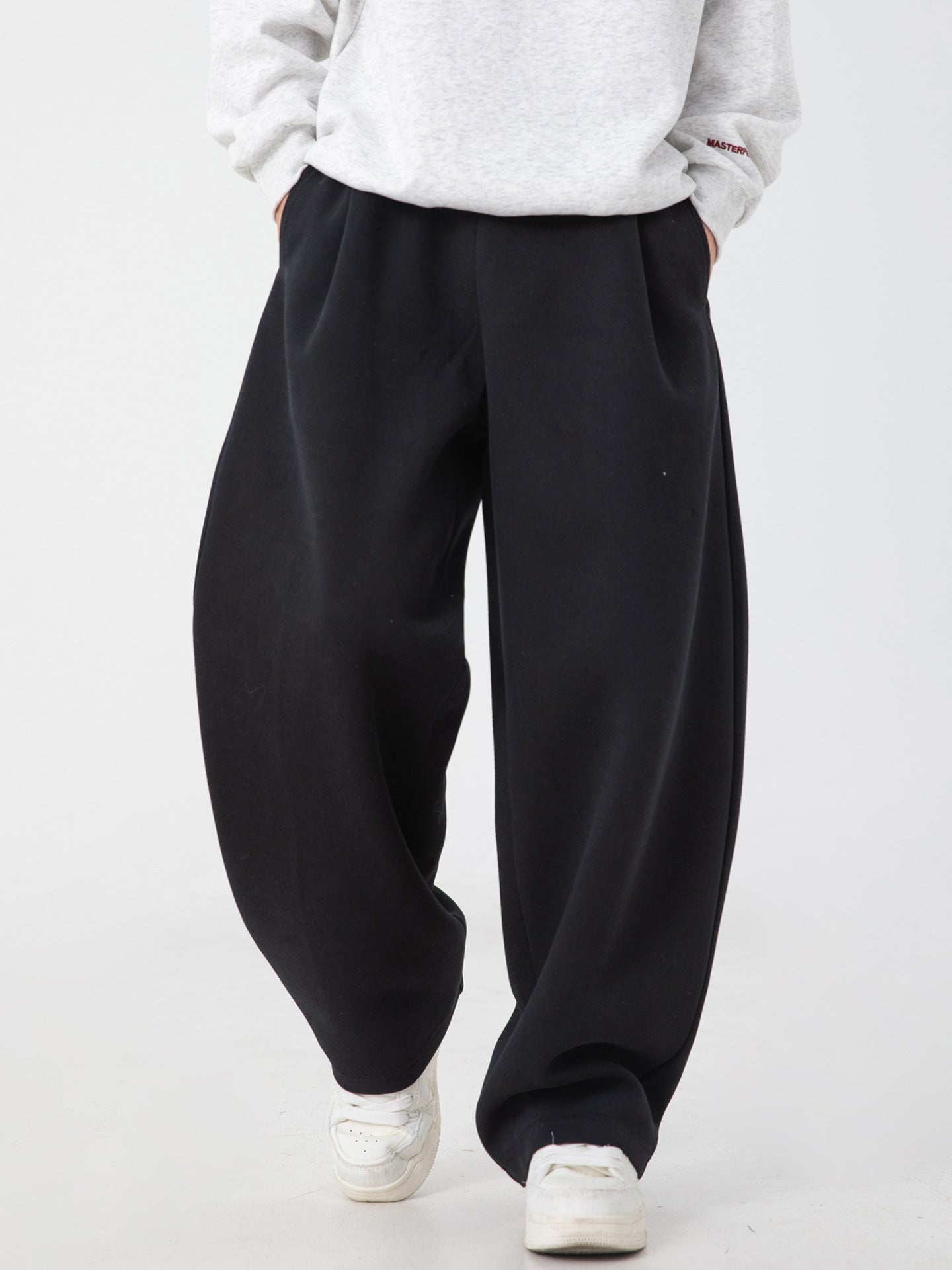 ボリュームレッグ スウェットパンツ